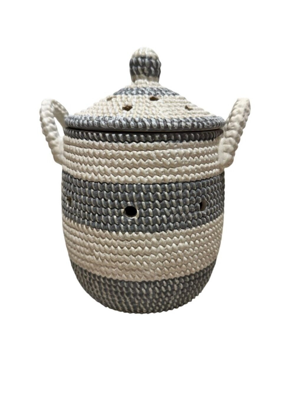 Sweetgrass Basket Retired Scentsy Full Size Warmer with Works - Picture 2 of 9